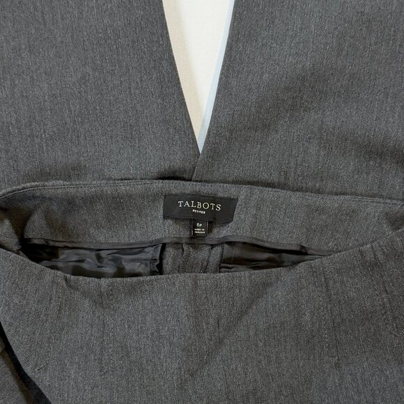 Talbots Slim Ankle Pants - Gray - Picture 5 of 7